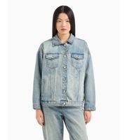 ax armani exchange para mujer xw000902af10869mb001 chaqueta denim azul xs casual algodon