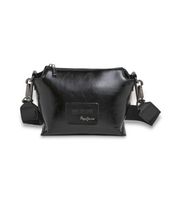 pepe jeans para mujer pl0300010 bandolera edith glossy negro osfa casual poliuretano