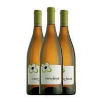 verdeal vino blanco rueda 75 cl 13 vol pack de 3 unidades