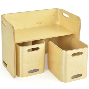 Juego De Mesa Y Sillas Para Niños De 3 Piezas, Grupo De Asientos Para Niños, Muebles De Madera Para Niños, Mesa De Aprendizaje Natural