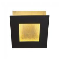 aplique de pared led dalia oro 24w