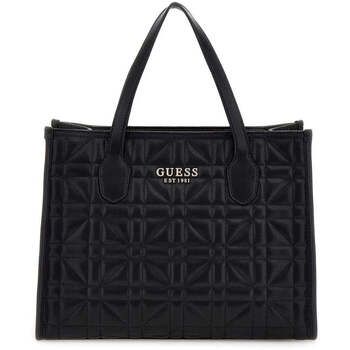 Guess Bolso de mano Bolso con solapa convertible Adam de , negro para mujer