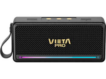 Altavoz inalámbrico - Vieta Orpheo, 25 W, Bluetooth, 10 h Autonomía, True Wireless, IPX7, USB, Negro