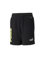 pantalones cortos puma power shorts kids black