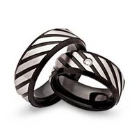 alianzas acero inoxidable 8 mm grabado