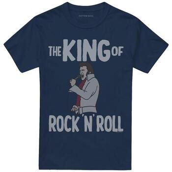 Elvis Presley Camiseta The King Of Rock N Roll para mujer