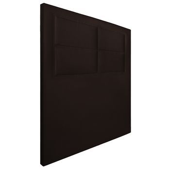 Cabecero Tapizado Zoe| Cabezal Acolchado | Tapizado En Polipiel De Alta Gama | Color Chocolate | Medida: 95x110x5cm (cama 80/90 Cm)