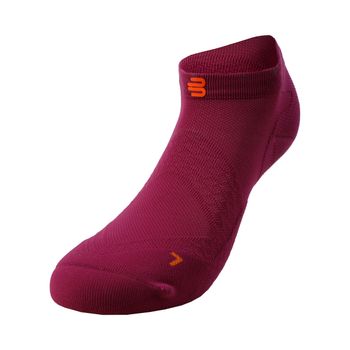 Bauerfeind Ultralight Low Cut Calcetines Para Correr Mujeres-Berry