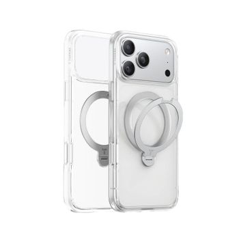 Torras Funda Ostand Spin Series Iphone 17 Pro Max Transparente