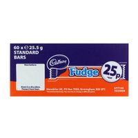 cadbury fudge x 60