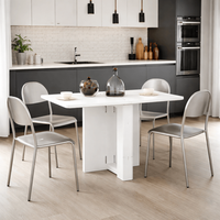 mesa de cocina - abatible - modelo swing - hibuhome
