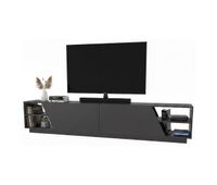 movel tv com efeito madeira
