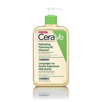 Cerave Limpiador en aceite espumoso hidratante 473ml