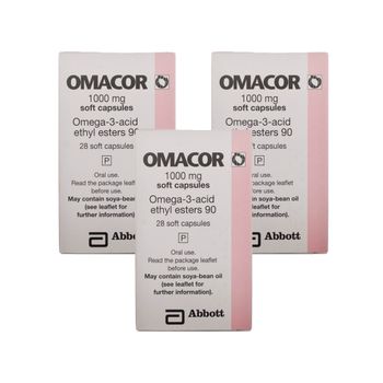 Omacor Capsules 1000mg x3