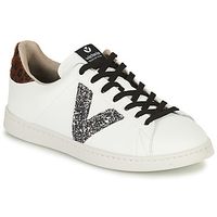 victoria zapatillas tenis efecto piel glitter para mujer