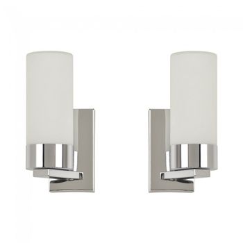 2 x aplique de pared para baños twins