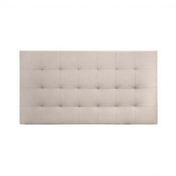 Cabecero Polipiel Pliegues Marrón 180x80cm - Cama 160/170