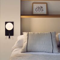 aplique con lector led glos vertical 3w