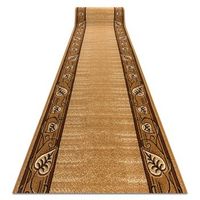 alfombra de pasillo bcf feliks dorado oscuro 140 cm 140x890 cm