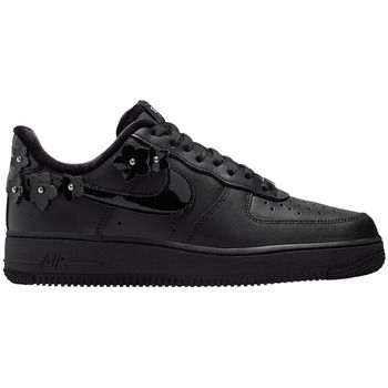 Nike Deportivas Moda Air Force 1 Low '07 Florette Black Off-Noir Women's para hombre
