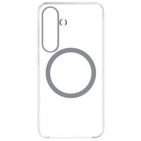 samsung funda transparente con soporte magnetico para galaxy s25