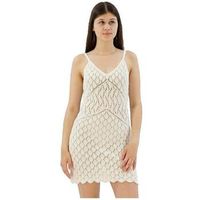 superdry vestido robe crochet sans manches para mujer