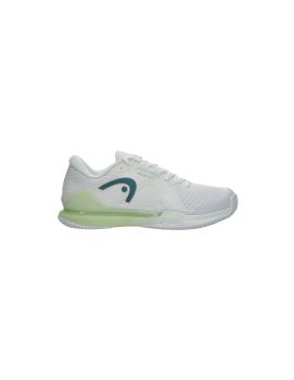 Zapatillas de Pádel Head Sprint Pro 4.0 Clay Mujer Blanco/Verde claro
