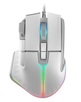 mouse mars gaming mm-xt white 9b 12800dpi rgb cable feather paracord