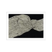 poster the line no 12 sin marco  - 30 x 40 cm