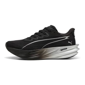 Zapatillas Puma Deviate Pure NITRO Negro Plateado AW26 Mujer, Talla 38.5 - EUR