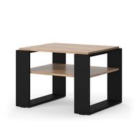 mesa de centro helm 656 x 558 cm con estante vicco