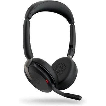 Auriculares Jabra Evolve2 65 Flex inalámbricos Bluetooth con Cancelación de Ruido y micrófono Boom negros