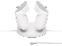 accesorio vr - meta base de carga compacta para gafas quest 3s blanco lunar