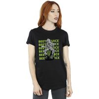 beetlejuice camiseta bi52932 para mujer