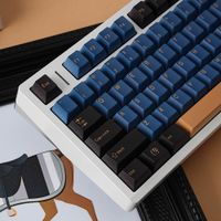 teclas gmk blue samurai en espanol aleman arabe ruso japones frances perfil cherry pbt 143 teclas para teclado mecanico