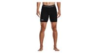 pantalon corto de compresion under armour heatgear negro