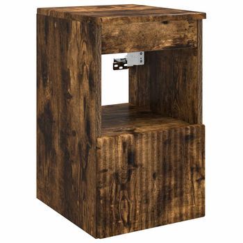 Mueble De Cuarto De Baño Roble Ahumado 30 X 35 X 50 Cm Vidaxl