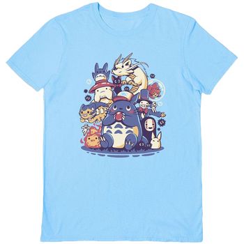 Ilustrata Camiseta Creatures Spirits And Friends para mujer
