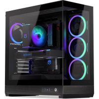 caja pc endorfy fishtank 6000 corona midi tower argb vidrio templado