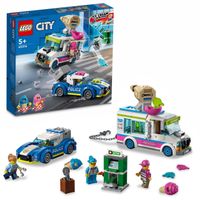 lego city persecucion policial del camion de los helados 5 anos - 60314