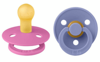 bibs chupetes colour round bubblegumperi 0-6m 2 uds