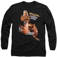 star trek camiseta manga larga wrath of khan para hombre