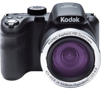 KODAK PIXPRO Astro Zoom AZ422 Bridge Camera - Black, Black