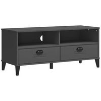 mueble para tv viken madera de ingenieria gris antracita vidaxl
