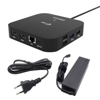 i-tec USB-C Dual HDMI Docking Station with Power Delivery 100W i-tec Universal Charger 100W