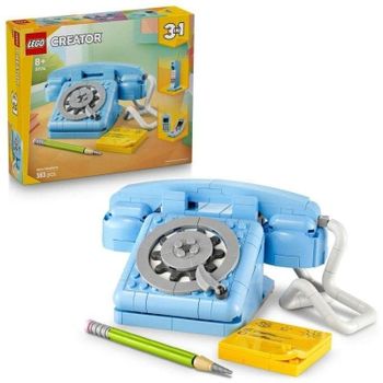 Set de construcción Teléfono Retro LEGO Creator 3en1 31174 Exposición 3 modelos