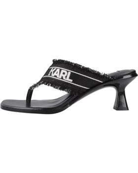 de KARL LAGERFELD SANDALIAS MUJER MODELO PANACHE II BORDER SLIDE COLOR NEGRO D D00 BLACK