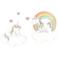 vinilo twin unicorn