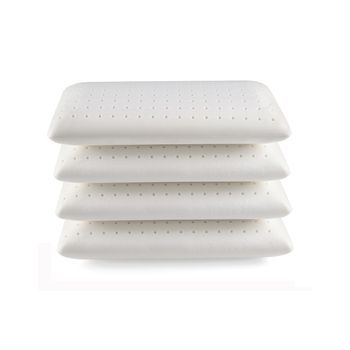 Pack 4 Almohadas Visco Perforada Alta Gama 1 Unidad 90x40