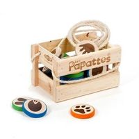 juego de habilidad - de madera - les papattes tactic